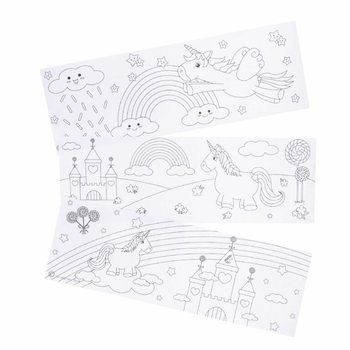 ユニコーン - 自分で色を塗るドリンクカップ (2個入)