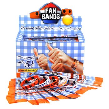 ***格安*** オランダ ファンバンド ブレスレット ディスプレイ付 (160個入)