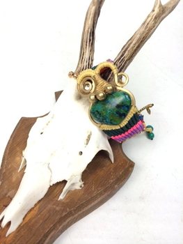 HANDMADE ORIGINALS ブレスレット GREENSTONE イエロー (1点)