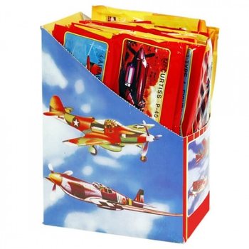 発泡スチロール飛行機 ディスプレイセット (48個入り)
