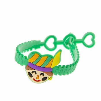 シンタクラース - 子供用シリコンブレスレット (12個入)