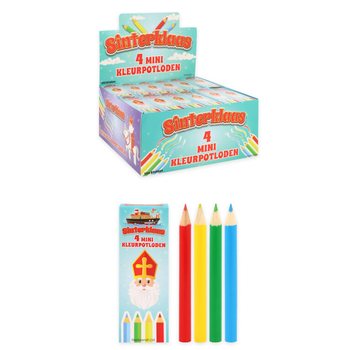 シンタクラース (Sinterklaas) 色鉛筆 4本セット ディスプレイ付 (120個入)