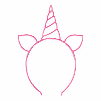 ユニコーン カチューシャ、ネオンカラーMIX（24個入）