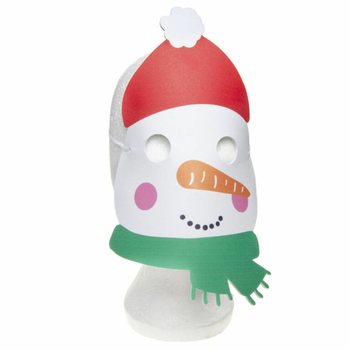 クリスマス フォームマスク ミックス - サンタ、トナカイ、スノーマン (48個セット)