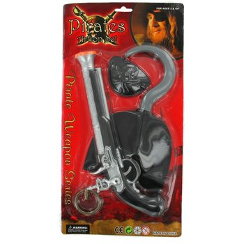 海賊おもちゃセット 台紙付き - Pirate Weapons (6個入り)