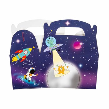 プチギフトボックス 宇宙/スペース 12x12.5x6cm (12個入)