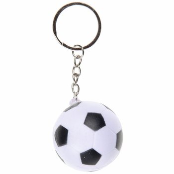 フォームサッカーボールキーホルダー (12個セット)