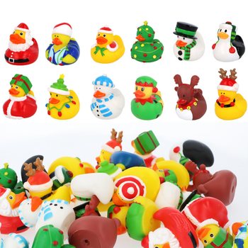 クリスマス ラバーダック 6cm 12個セット - お祝いギフト・景品