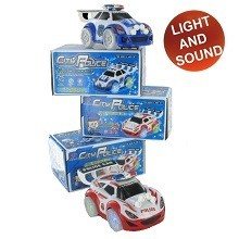 ミステリー走行 パトカー レーシングカー (2個セット)