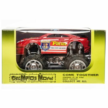 警察モンスター・トラック ディスプレイセット（12個入）