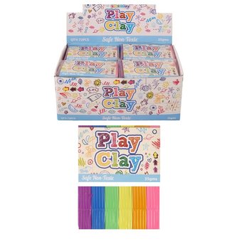 6色ねんどセット (35g) - ディスプレイ入り (72個)