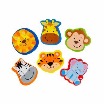 野生動物消しゴムミックス ディスプレイ付 (36個入)