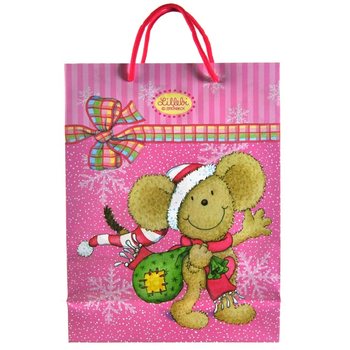 クリスマス用ラッピングバッグ 10 x 25.5 x 33.5 CM (6枚入)