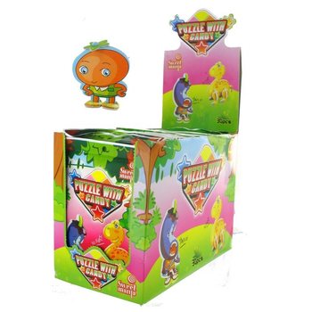 キャンディ付き3D立体パズル (30個入り)