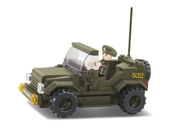 Sluban 陸軍ジープ M38-B0296 ブロック常玩（1個）