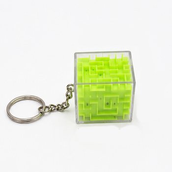 キューブ迷路ゲーム付きキーホルダー (48個セット)