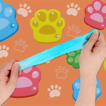 肉球シェイプ スライム - Paw Shaped Putty (24個入り)