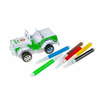 3Dパズル 組み立て＆色塗り マイカー (12個セット)
