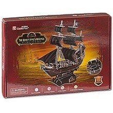 3D立体パズル - 海賊船 クィーン・アンズ・リベンジ号