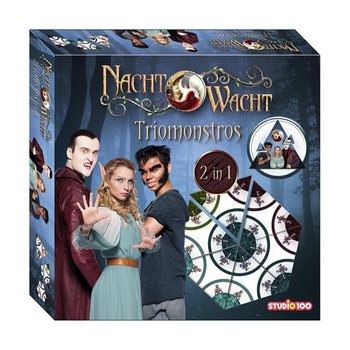 Studio 100 - Nachtwacht Triomonstros 2-in-1 ゲーム＆パズル (6個入)