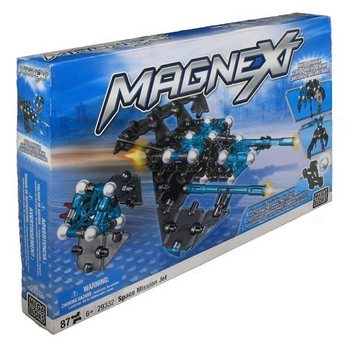 MEGABLOKS MAGNEXT SPACE MISSION JET - 29332 磁石マグネットブロック