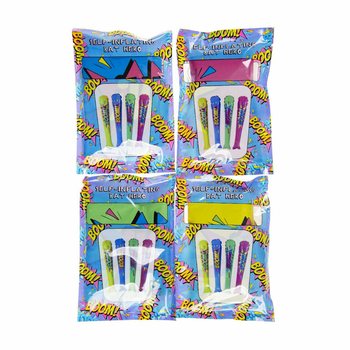 自動膨張式バット - スーパーヒーロー BOOM! - 49x13cm - ディスプレイ (48個入り)