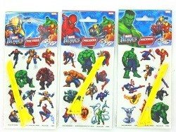 マーベルヒーローズ こすり出しステッカー/タトゥーシール (24枚)