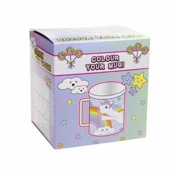 ユニコーン - 自分で色を塗るドリンクカップ (2個入)