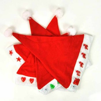 光るクリスマス帽子 アソートパック (12個入)