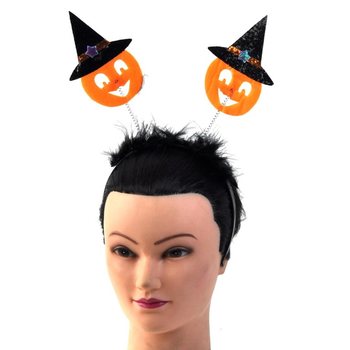 ハロウィン パンプキンカチューシャ (6個セット)