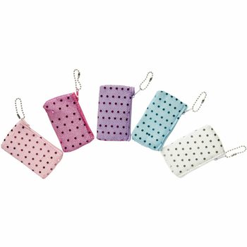 小さなグリッタージッパーバッグ (50個入り)