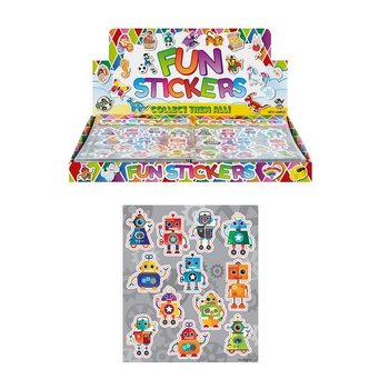 ファンステッカー – モデル：ロボット (120枚入)