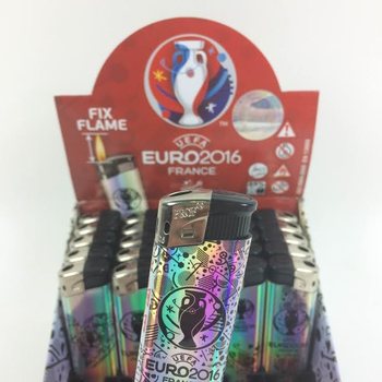 UEFA EURO 2016 電子ライター ディスプレイ入り - 50個 (在庫限り)