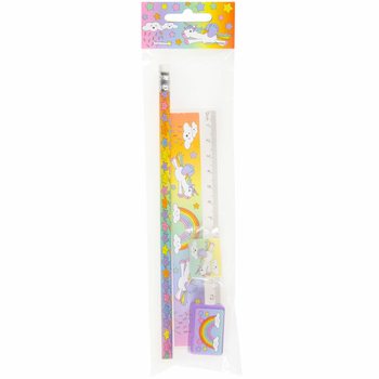 ユニコーン お絵かき・文房具4点セット (24個入)