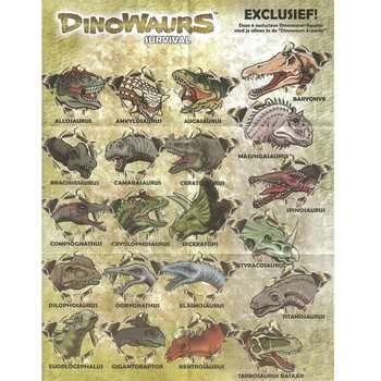 ***大人気*** DINOWAURS 恐竜ブラインドバッグ ディスプレイ付き (30個)