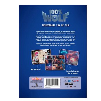 STUDIO 100 - 100%ウルフ 児童書 - ハードカバー キーホルダー付 (20冊入)