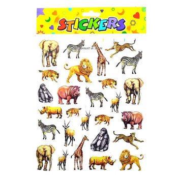 ハッピーステッカー (48枚入) - 業務用子供用シール