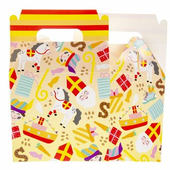シンタクラース (Sinterklaas) メニューボックス / ギフトボックス 14x10x17 cm (12個入)