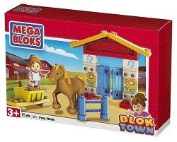 メガブロック ブロックタウン ポニーステーブル - 361 (2個セット)
