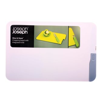 JOSEPH JOSEPH - スライス＆ストア インテグレートナイフ付きまな板 (1個)