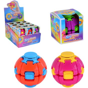 スピン＆ポップ フィジェットスピナーボール - SPIN SHIFT BALL - ディスプレイBOX (24個入)