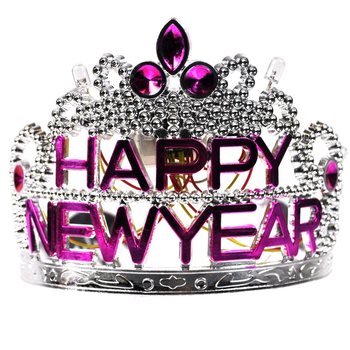 HAPPY NEW YEAR ライト付きクラウン（10個入り）