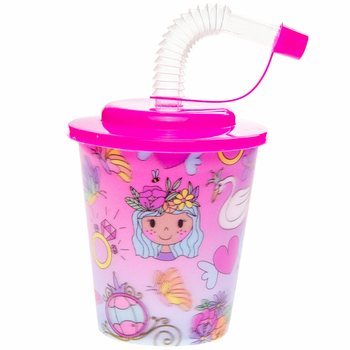 プリンセス ストロー付きドリンク&アイスカップ (12個入)