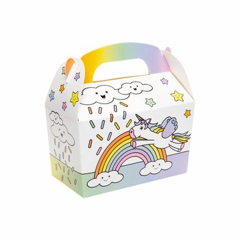 ユニコーン ギフトボックス ミニプレゼント箱 12x12.5x6cm (12個入)