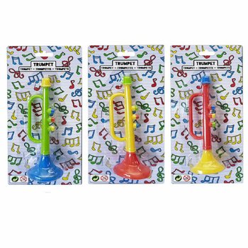 トランペット カード付き - 15 cm - ミックスカラー