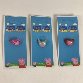 ペッパピッグ 子供用リング (24個入)