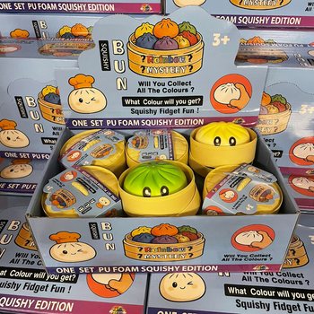 RAGE - スクイーズ肉まん餃子 大 - ONE SET PU FOAM SQUISHY EDITION (12個入り)