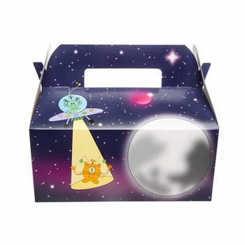 キッズミールボックス 宇宙 / Space - 22.5 x 12 x 9.5 cm (24個入)