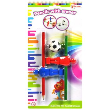 テーブルサッカーお絵かき・文房具セット 台紙付 (10個入)
