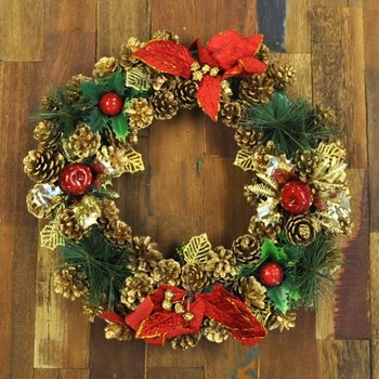 豪華 クリスマスリース